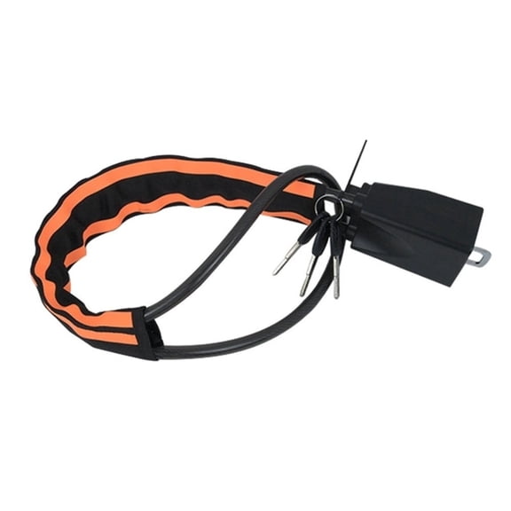 Car Steering Wheel & Seat Belt Lock - Universal Anti-Theft Device for Vehicles, SUVs, Golf Carts | Compact & Lightweight Security Lock with Multi-Function Keys