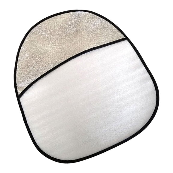 Car Steering Wheel Sunshade Heat Resistant Cover Universally 19''x17'' Sunscreen Block Keep Cool in Car