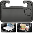 thumbnail image 1 of Car Steering Wheel Tray Desk Two Sided For Laptop Drink Food Work Table Holder, 1 of 1