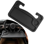 GARITIN Car Steering Wheel Tray, Multi Function Car Laptop Desk Table, Portable Auto Steering Wheel Work Food Tray for Eating Working Notebook