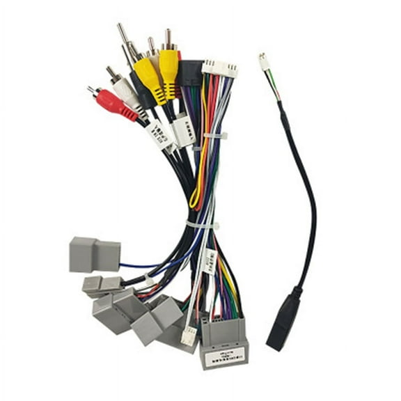 FYUU Car Stereo 16PIN Wiring Harness Connector Adapter with Canbus Box for Honda Civic CRV 2016-2019