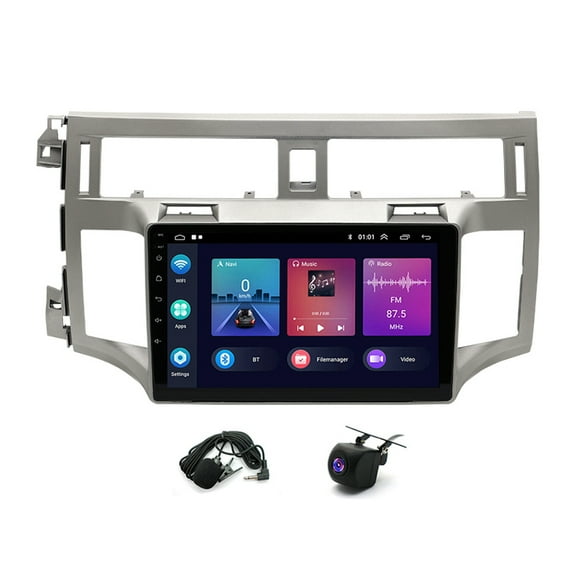 Car Stereo 2GB+32GB Android 15 9in Screen for Toyota Avalon 2005-2010 Built-in CarPlay Android Auto GPS Bluetooth FM/RDS WiFi SWC AHD Backup Camera