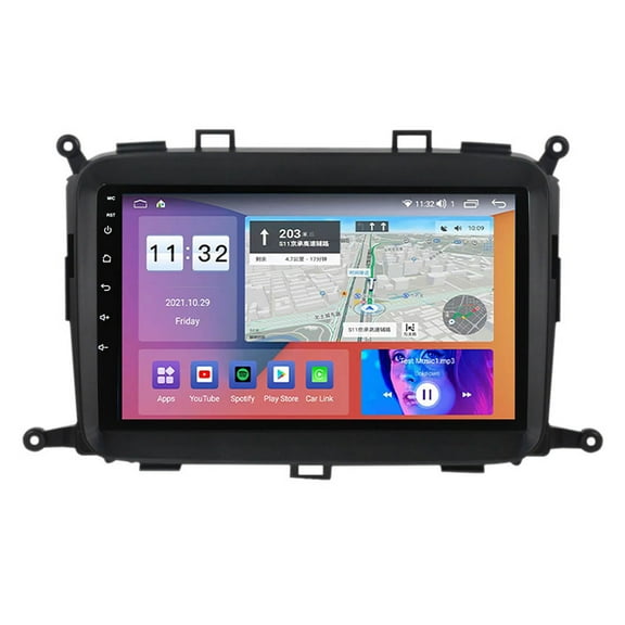 Android 12 Car Stereo for Mitsubishi Outlander 2006-2013 with 9 inch ...