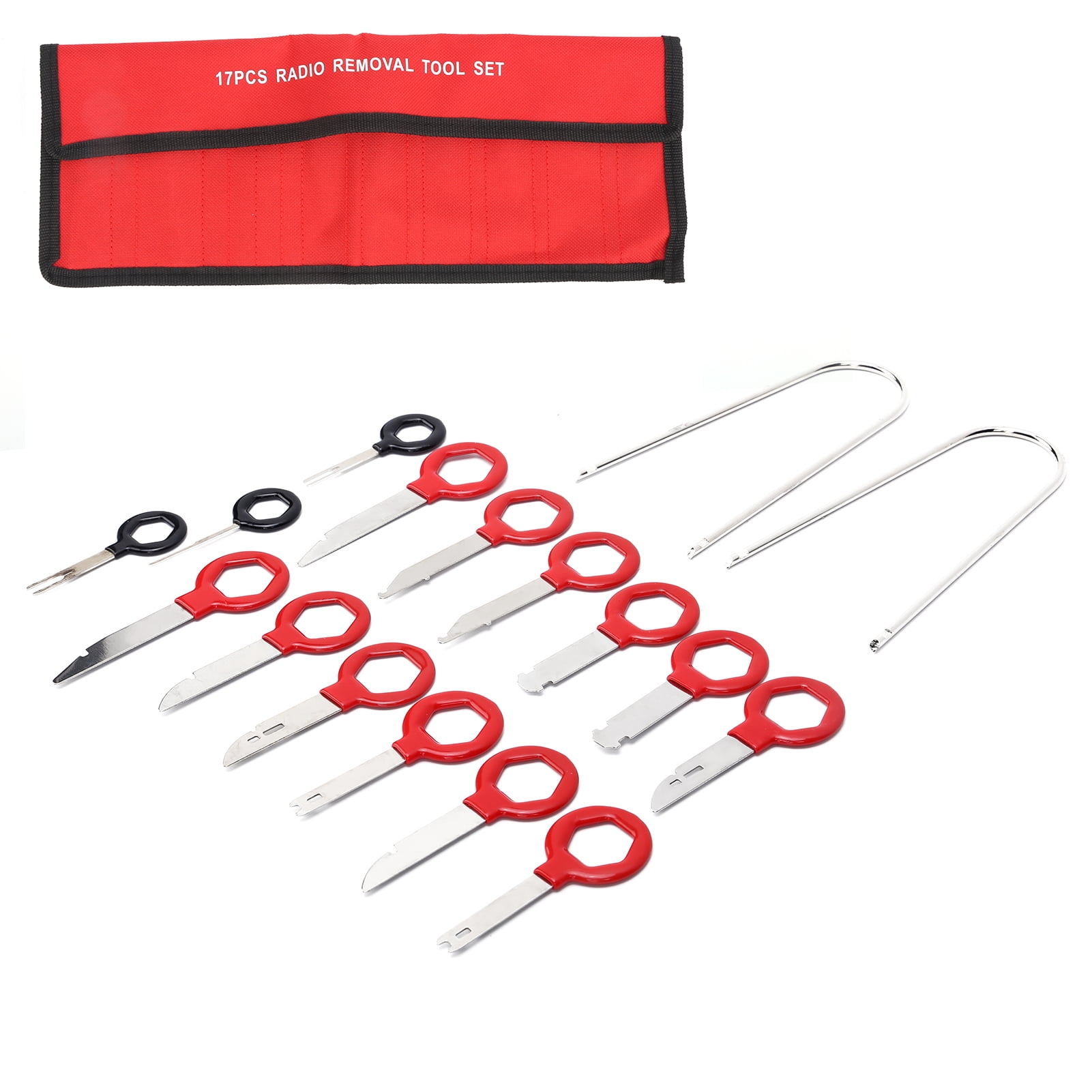Car Stereo Audio Professional Removal Disassembly Tools Kit 17pcs Radio