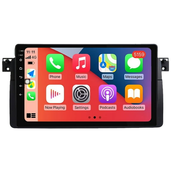 Car Stereo CarPlay Android Auto for BMW 3-Series 3 Series E46 1998 - 2006 GPS Navigation Bluetooth DSP Multimedia Video Player