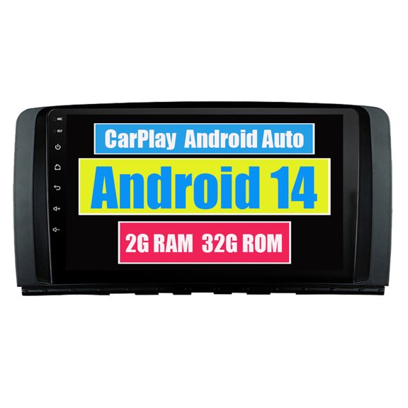 Car Stereo CarPlay Android Auto for Mercedes Benz R-Class R Class W251 R280 R300 R320 2005 - 2017 Bluetooth Navigation GPS Multimedia Video Player
