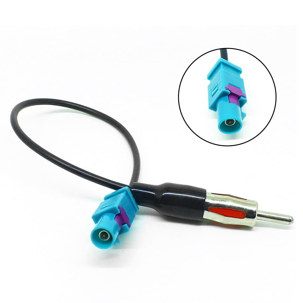 Car Stereo Fm Am Radio Antenna Adapter Cable Fakra Z Male To Din Plug
