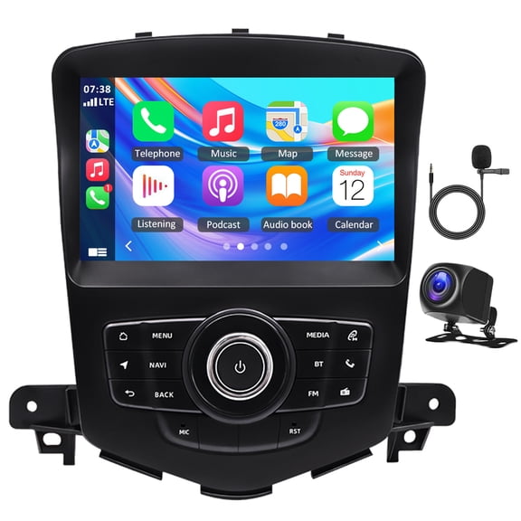 Car Stereo GPS Navigation for Chevrolet Cruze 2009-2015 with Carplay Android Auto 8in IPS Touchscreen