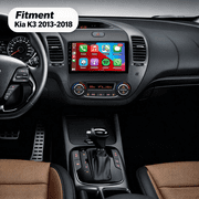Car Stereo for Kia K3 2013-2018, 9" Touchscreen Double Din Radio, 2GB+32GB GPS Navigation with Android 13, Wireless Apple CarPlay & Android Auto, Bluetooth Car Audio Receiver with Backup Camera