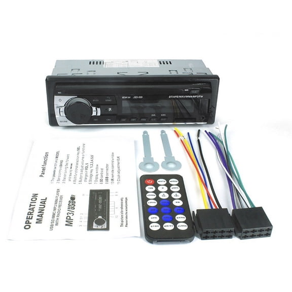 Car Stereo MP3 Player: 60W Powerful Sound, USBSD, FM Radio & AUX! by YFind