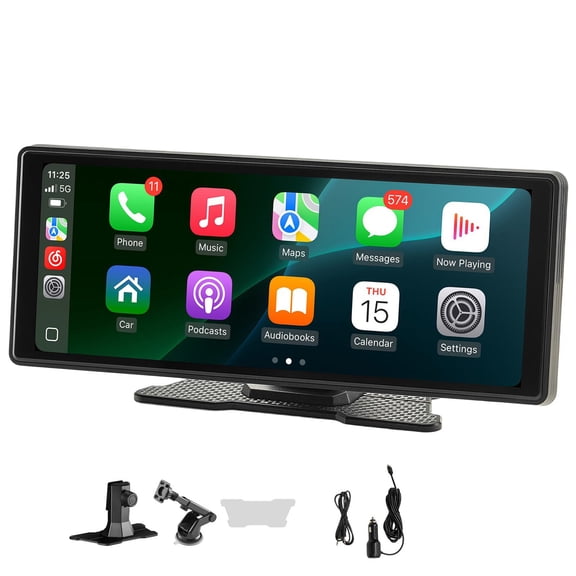 Car Stereo Radio CarPlay Touchscreen 10 in Apple Android Auto Bluetooth