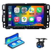 Car Stereo Radio for Chevrolet Silverado Tahoe GMC Sierra Yukon 2007-2013, 8inch Android 13 Touchscreen with Wireless Carplay Android Auto GPS Navigation AM FM AHD Backup Camera4G+64G