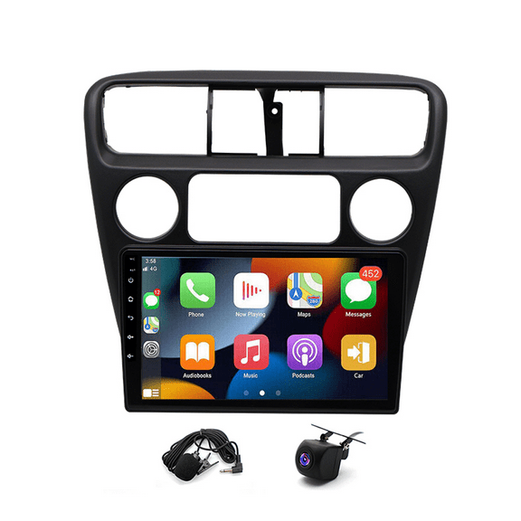 Car Stereo Radio Compatible for 1998-2002 Honda Accord 6th,2+32 GB Car Radio Android 13 Car GPS Navigation 9 inch Touchscreen with Carplay and Android Auto Functions