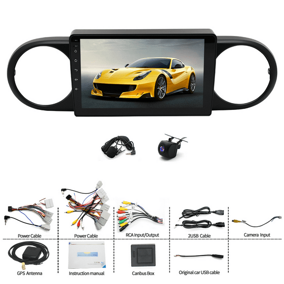 Car Stereo Radio Compatible for 2008-2015 Scion xB,4+64 GB Car Radio Android 13 Car GPS Navigation 9 inch Touchscreen with Carplay and Android Auto Functions