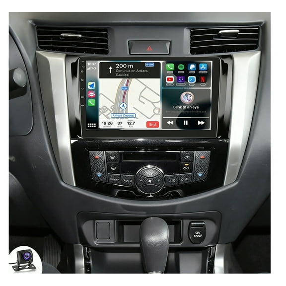 Car Stereo Radio Compatible for 2016-2019 Nissan Frontier,2+32GB Car Radio Android 13 Car GPS Navigation 9 inch Touchscreen with Carplay and Android Auto Function
