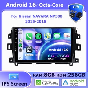 Car Stereo Radio  For Nissan NAVARA NP300 2015-2018 Android 16 8G RAM+256G ROM Carplay Android Auto Double Din