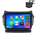 thumbnail image 1 of Car Stereo Radio For Hyundai Santa Fe IX45 2013-2018, 2+32GB 9 Inch Car Radio TouchScreen GPS, Wireless CarPlay & Android Auto, Backup Camera /WiFi/FM/Bluetooth/SWC, 1 of 6