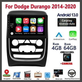 Car Stereo Radio Wifi GPS Navigation for Dodge Durango 2014-2020 9 Inch Android 13 Touchscreen, Car Radio 4+64G Wireless Car-play, Android Auto