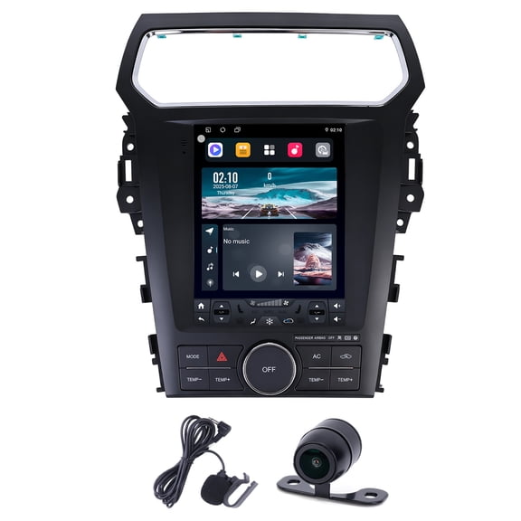 Car Stereo Radio for Ford Explorer 2013-2018 9.7 Inch Android 15 CarPlay Android Auto