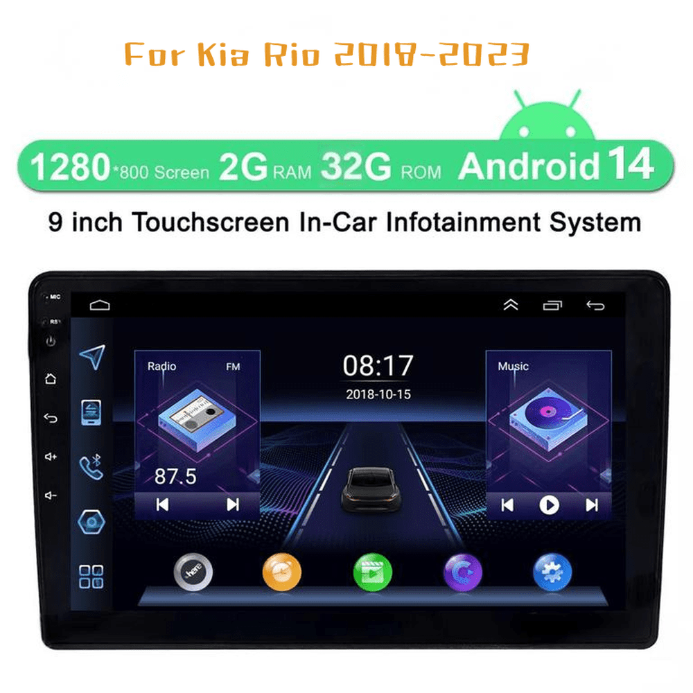 Car Stereo Radio for Kia Rio 2018-2023 9