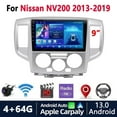 thumbnail image 1 of Guwzn Car Stereo Radio for Nissan NV200 2013-2019 9 Inch Android 13 Touchscreen, Car Radio 4+64G Wireless Carplay, Wifi GPS Navigation Android Auto, 1 of 10