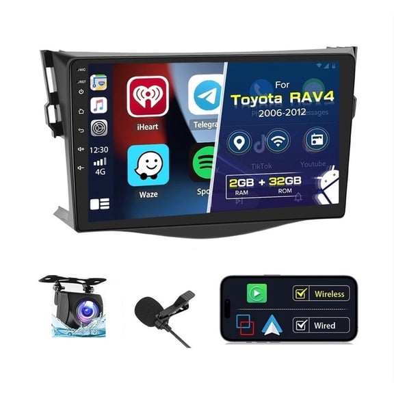 Car Stereo Toyota Rav4 2006-12 2+32g Android Carplay