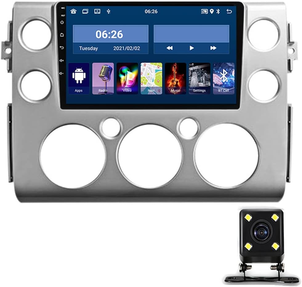 Car Stereo inDash Double DIN Head Unit 9 Inch Touch Screen Radio for