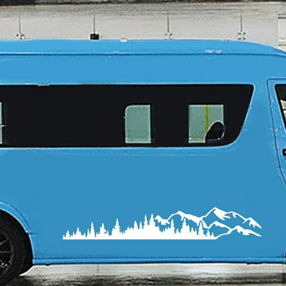 Car Sticker,1 Pcs Universal Mountain Stickers Car Vinyl Mountain Stickers Emblem Sticker Body Universal Vinyl Mountain Sticker Body Window Emblem Emblem Sticker Stickers Car Emblem Dsfen