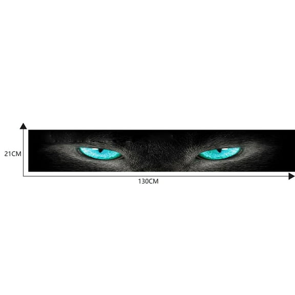 Car Sticker,Sticker Decoration 3d Eyes Car Decoration Stickers Rear Block Car Windshield Sticker Windshield Sticker Rear Sticker Rear Block Cat Eye Car Decoration 3d Stereoscopic