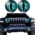 thumbnail image 1 of Car Stickers,Beast Eyes Headlight Decals Pair,Funny Car Decals,Off Road Vehicles Light Stickers, 1 of 6