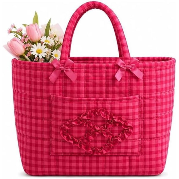 Car Storage Basket Organizer, Large Capacity Quilted Fabric Bin with Handles, Foldable Car Trunk Back Seat Storage for Groceries, Home Closet Use, Style-A