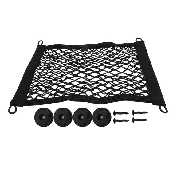 LOLIPPYY Car Storage Net Pocket with Double Layer Mesh for Versatile Interior Organization
