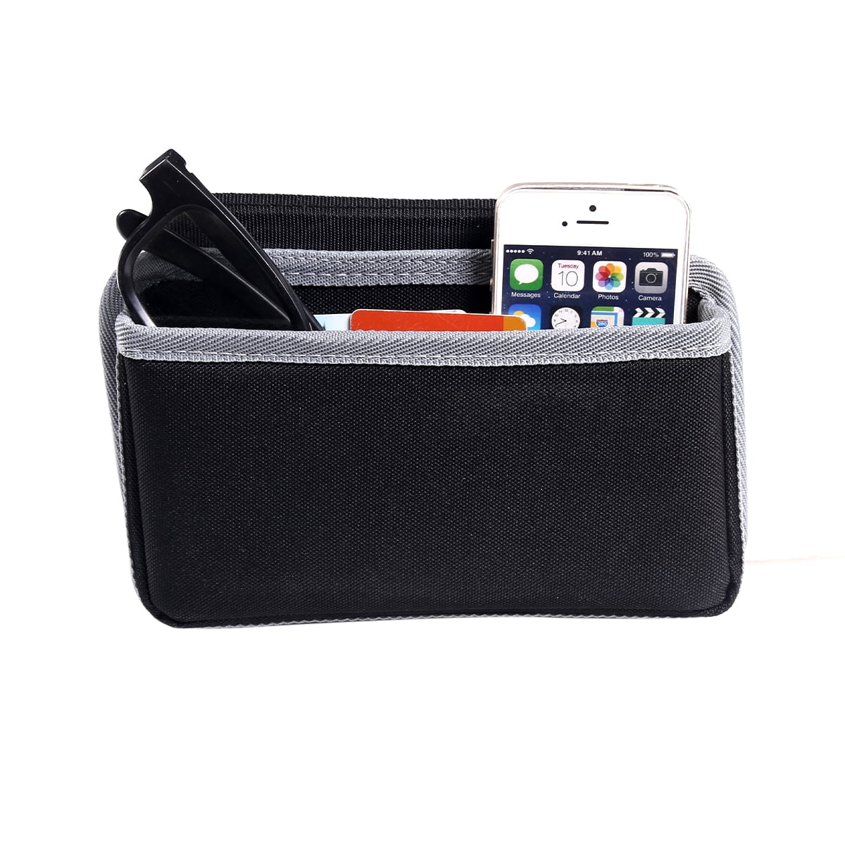 Car Storage Organizer Compatible With 2013 2014 2015 2016 2017 2018 Mercedes Benz G-Class W463 G500 G550 G55 G63 G65, Car Storage Pocket Bag Add Extra Storage Space, Gear Shifter Tray Storage Box