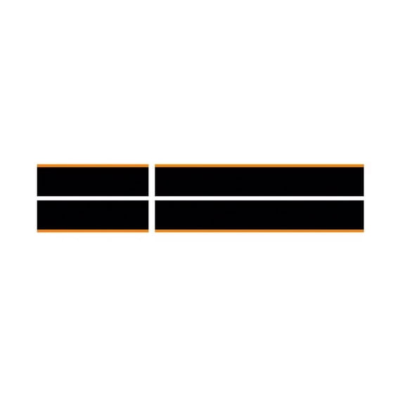 Car Stripes Graphics decoration Stickers Racing Sports Decoration For Car