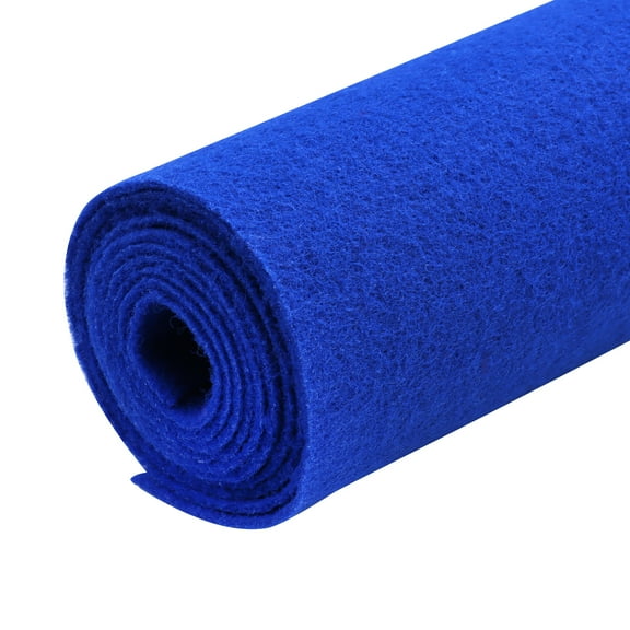 Car Subwoofer Protect Underfelt Carpet Liner Lightweight for Boat Upholstery, Auto Floor, Trunk, Deck, RV, SUV (Blue 96" x 78")