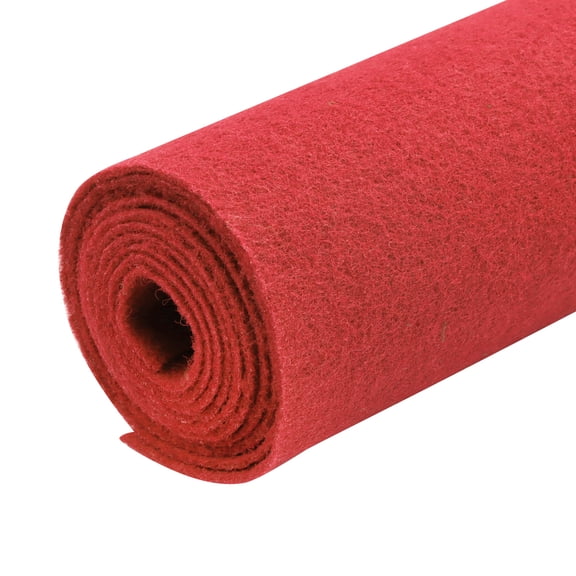 Car Subwoofer Protect Underfelt Carpet Liner Lightweight for Boat Upholstery, Auto Floor, Trunk, Deck, RV, SUV (Red 54" x 78")