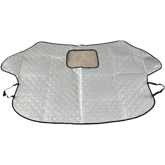 Car Sun Block Cover and Anti- for Front Windshield, Waterproof Sunshade Protector with UV Blocking, Suitable for All-Season Vehicle Interior Sun Protection