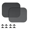 thumbnail image 1 of Car Sun Shade Set of 2 with 8 Suction Cups for 99% Cars Protecting from Sunlight, 1 of 6