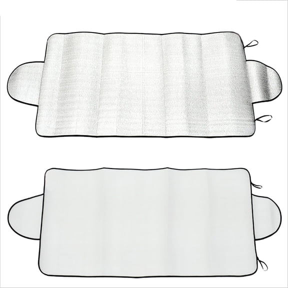 Car Sun Shade Windshield Sunshade Heat Insulation Snow Frost Protection for Dashboard 70x150 cm