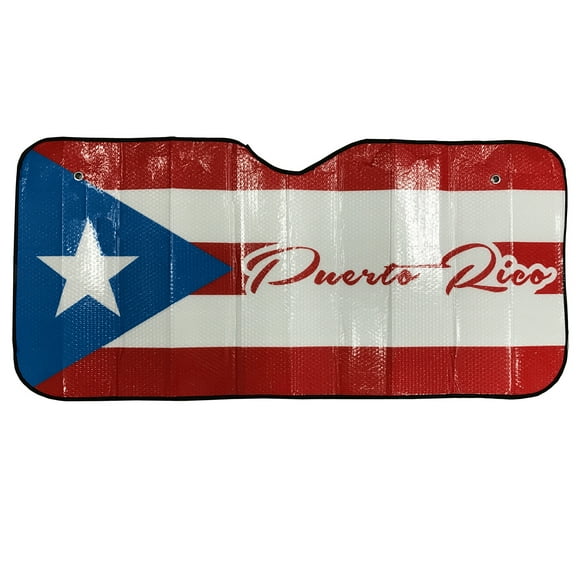 Car Sun Shades Puerto Rico Flag