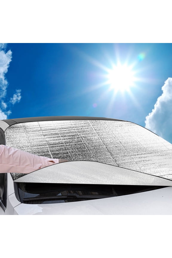 Car Sun Shield, Sun Shade Blocker, Car Window Shades Sunscreen Isolation, Sunshade Products 200*70cm Car Sun Shield, Front Window, Front Shield