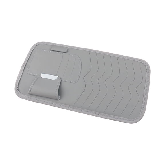 Car Sun Visor CD Holder, Multi-use Storage Organizer with Pen Slot, Durable Auto Interior Accessory