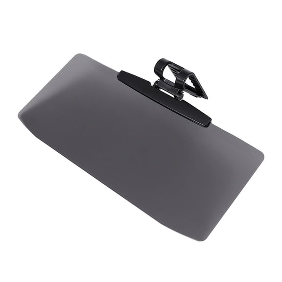 Car Sun Visor Extender Anti-Glare Shield with 180 Adjustable Design, Fit for Front Driver and Passenger, Black