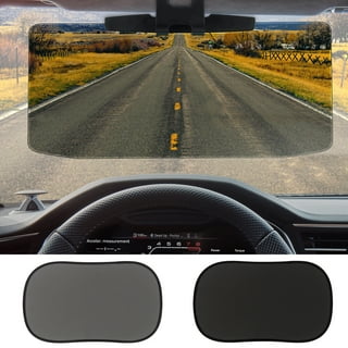 2 Car Sun Visor Extension, Car Anti Glare Driving HD Visor, Universal ...