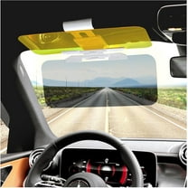 Car Sun Visor Extender,Visor Sunshade Extender for Car, 2 In 1 Day and Night Anti-Glare UV,Universal Windshield Driving Visor Secure Clip-On Adjustable,Sunshade Blocker for Car for Most Vehicles