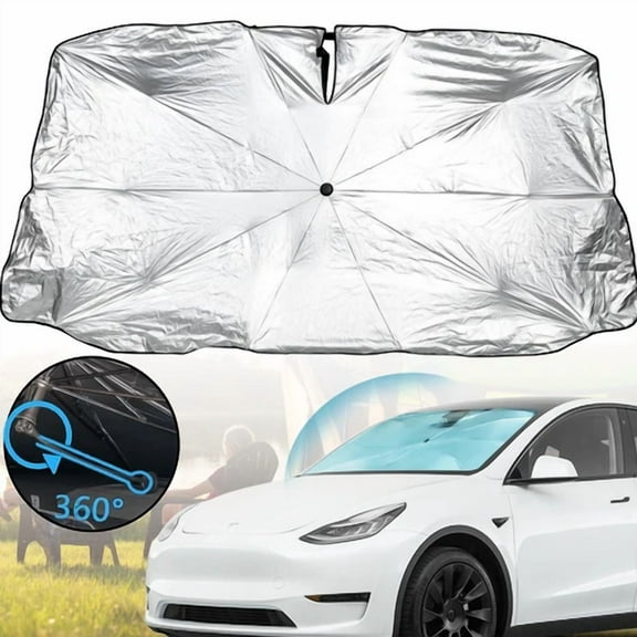 Car Sun Visor Foldable Windscreen Sunshade Uv Block Umbrella Window Block Cover*