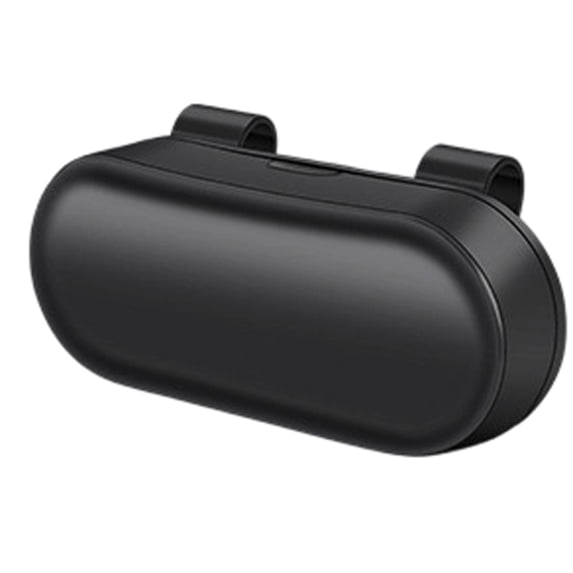 Car Sun Visor Glasses Case Multifunctional Sunglass Holder Clip for Vehicle Interior Storage Black