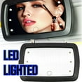 thumbnail image 1 of Car Sun Visor Mirror Interior Makeup Shade Vanity Mirror Portable 6 LED Lighted Clip-on LED Lights Universal, 1 of 8
