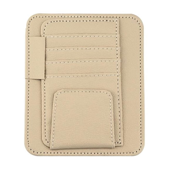 Jkapagzy Car Sun Visor Organizer Multi-Pocket Auto Interior Pocket Organizer P7O3 GX R0O6