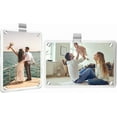 thumbnail image 1 of Car Sun Visor Photo Holder, Car Visor Clip, Universal Magnetic Photo Clip, Car Picture Frame, Decorate Your Car Visor Clip with Personality, Transparent, 2.4x3.5 Inch, 1 of 7